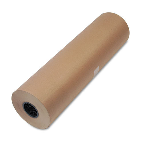 Image of Universal® High-Volume Heavyweight Wrapping Paper Roll, 50 lb Wrapping Weight Stock, 30" x 720 ft, Brown