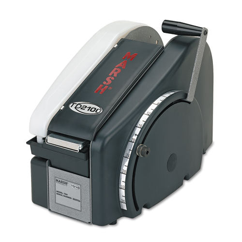 Image of Universal® Manual Tape Dispenser for Gummed Packing Tape, 3" Core, 48 oz Reservoir, Stainless Steel Blades, Black