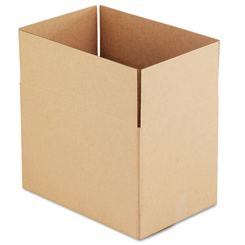 Image of Universal® Fixed-Depth Corrugated Shipping Boxes, Regular Slotted Container (RSC), 12" x 18" x 12", Brown Kraft, 25/Bundle
