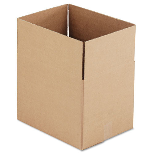Image of Universal® Fixed-Depth Corrugated Shipping Boxes, Regular Slotted Container (RSC), 12" x 16" x 12", Brown Kraft, 25/Bundle