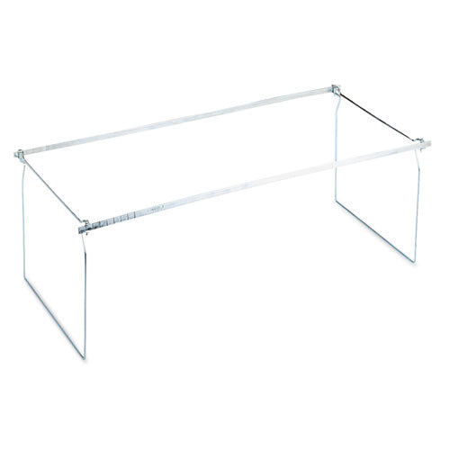 Image of Universal® Screw-Together Hanging Folder Frame, Letter Size, 23" To 26.77" Long, Silver