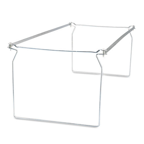 Image of Universal® Screw-Together Hanging Folder Frame, Letter Size, 23" To 26.77" Long, Silver