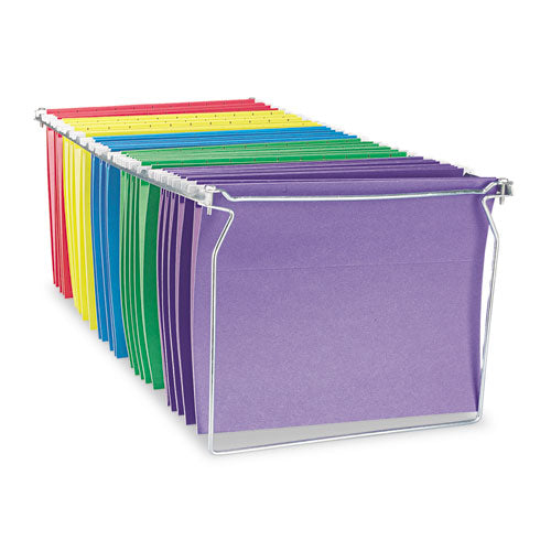 Image of Universal® Screw-Together Hanging Folder Frame, Letter Size, 23" To 26.77" Long, Silver