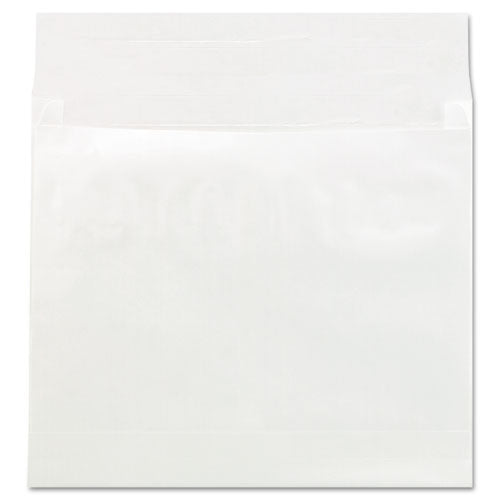Image of Universal® Deluxe Tyvek Expansion Envelopes, Open-Side, 4" Capacity, #15 1/2, Square Flap, Self-Adhesive Closure, 12 x 16, White, 50/CT