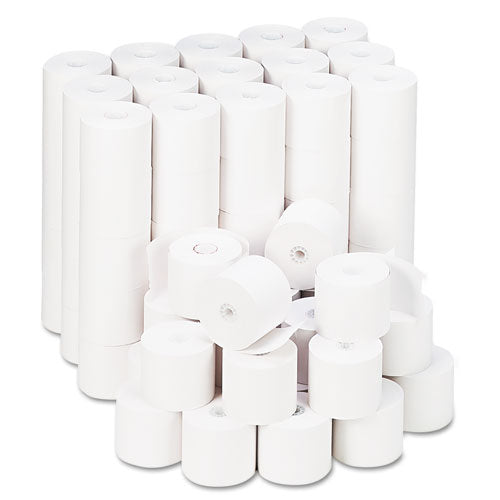 Image of Universal® Impact And Inkjet Print Bond Paper Rolls, 0.5" Core, 2.25" X 165 Ft, White, 100/carton