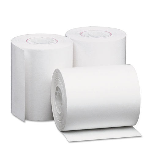 Image of Universal® Direct Thermal Printing Paper Rolls, 2.25" X 80 Ft, White, 50/carton