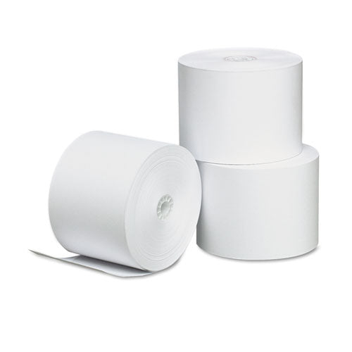 Image of Universal® Direct Thermal Printing Paper Rolls, 2.25" X 165 Ft, White, 3/pack