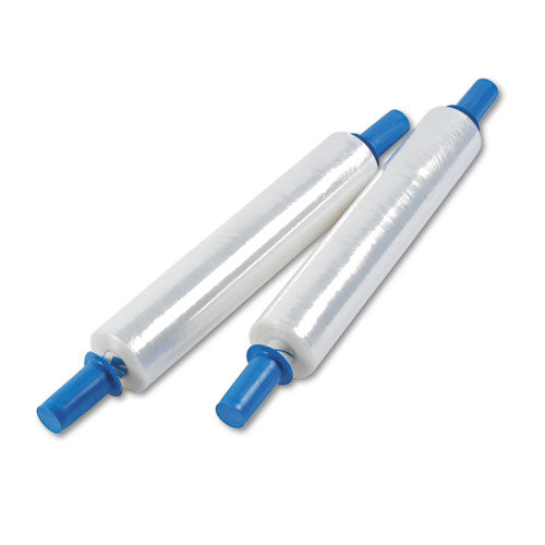 Image of Universal® Stretch Film w/Cushioned Handles, 20" x 1,000 ft, 20 mic (80-Gauge), 4/Carton