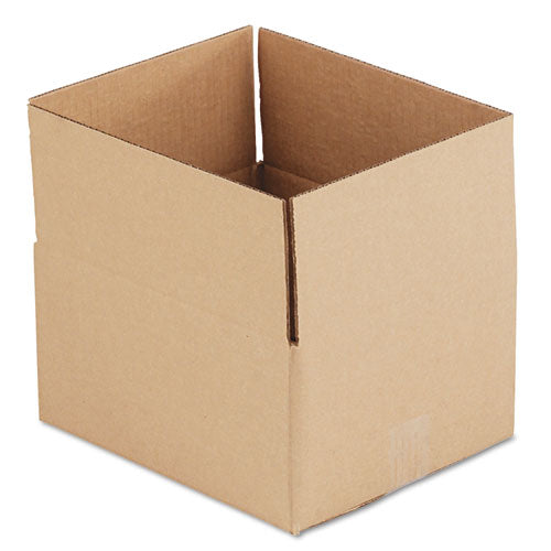 Image of Universal® Fixed-Depth Corrugated Shipping Boxes, Regular Slotted Container (RSC), 10" x 12" x 6", Brown Kraft, 25/Bundle