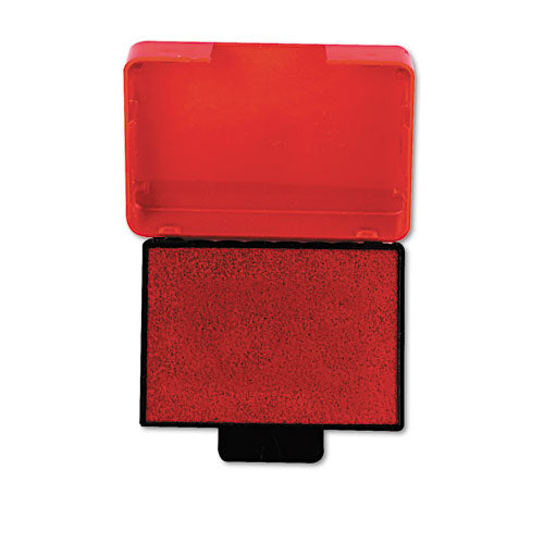 Image of Trodat® T5430 Professional Replacement Ink Pad for Trodat Custom Self-Inking Stamps, 1" x 1.63", Red