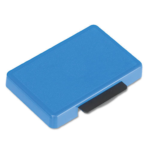 Image of Trodat® T5440 Professional Replacement Ink Pad for Trodat Custom Self-Inking Stamps, 1.13" x 2", Blue
