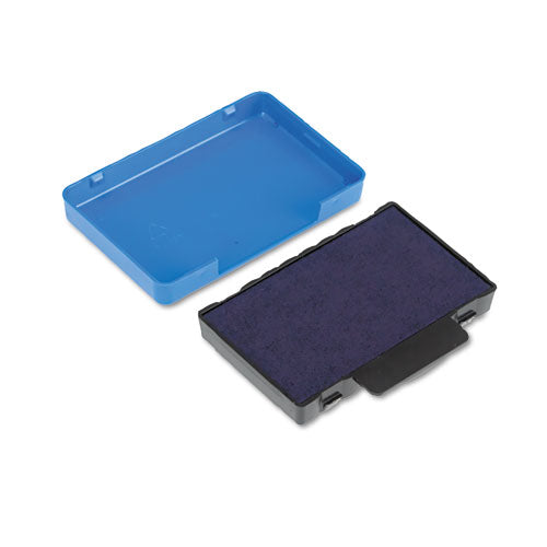 Image of Trodat® T5440 Professional Replacement Ink Pad for Trodat Custom Self-Inking Stamps, 1.13" x 2", Blue