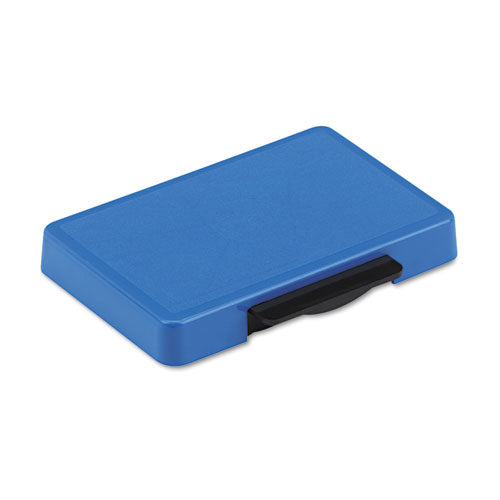Image of Trodat® T5440 Professional Replacement Ink Pad for Trodat Custom Self-Inking Stamps, 1.13" x 2", Blue