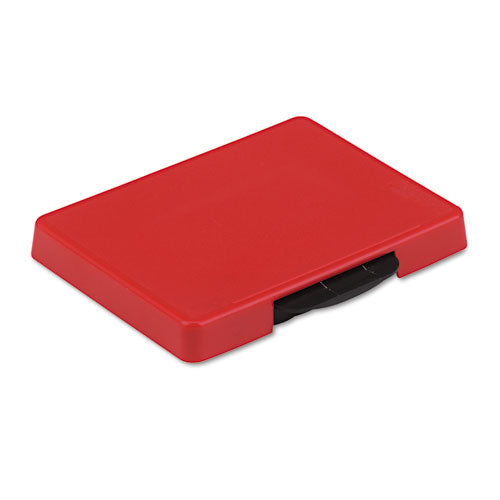 Image of Trodat® T5460 Professional Replacement Ink Pad for Trodat Custom Self-Inking Stamps, 1.38" x 2.38", Red