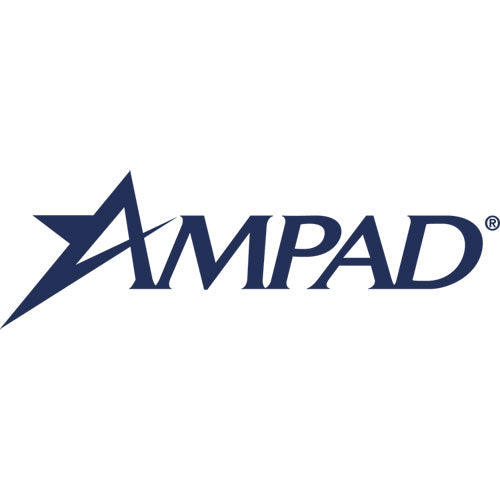 Image of Ampad® Double Sheet Pads, Wide/legal Rule, 100 Canary-Yellow 8.5 X 11.75 Sheets