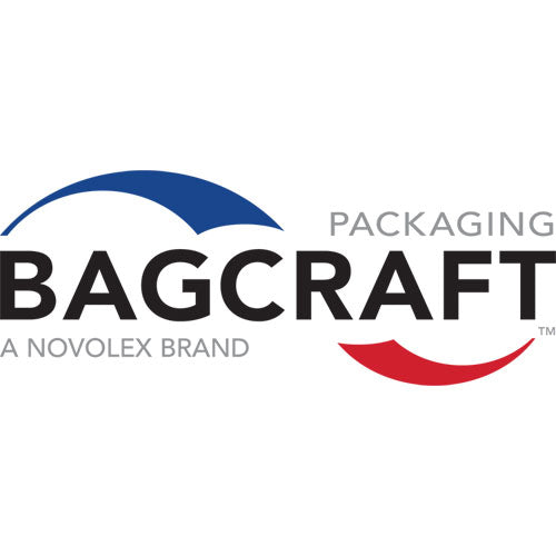 Image of Bagcraft Dubl Open Single-Serve Bags, 7" x 0.75" x 6.75", White, 8,000/Carton