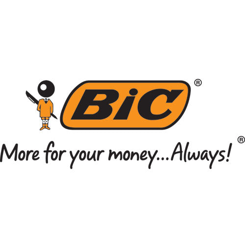 Image of BIC® Ecolutions Gel Pen, Retractable, Medium 1 mm, Blue Ink, Blue Barrel, 12/Pack