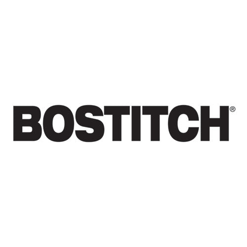 Image of Bostitch® 12-Sheet EZ Squeeze InCourage Three-Hole Punch, Breast Cancer Awareness, 9/32" Holes, Pink