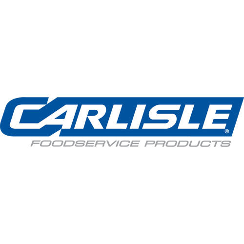 Image of Carlisle Sparta Handle Bottle Brush, Pint, White Polyester Bristles, 4.5" Brush, 7.5" White Plastic Handle