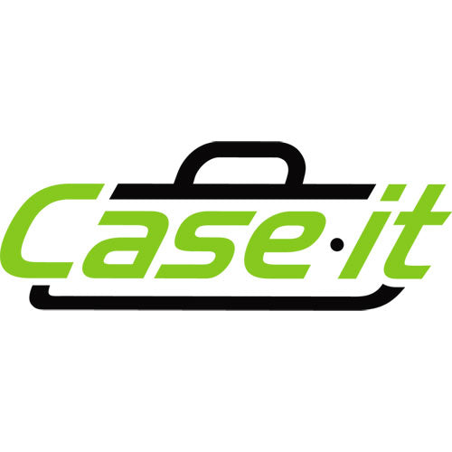 Image of Case it Universal Zipper Binder, 3 Rings, 2" Capacity, 11 X 8.5, Blue/gray Accents