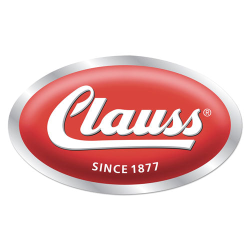 Image of Clauss® Hot Forged Carbon Steel Shears, 7" Long, 3.13" Cut Length, Straight Black Handle
