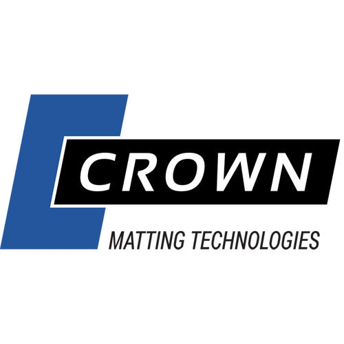 Image of Crown Tuff-Spun Foot Lover Diamond Surface Mat, Rectangular, 36 x 60, Black