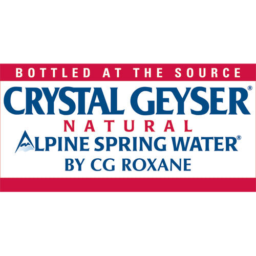 Image of Crystal Geyser® Alpine Spring Water, 16.9 oz Bottle, 24/Carton