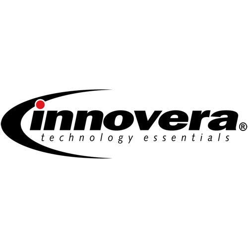 Image of Innovera® Two-Sided CD/DVD Pages for Three-Ring Binder, 6 Disc Capacity, Clear, 10/Pack