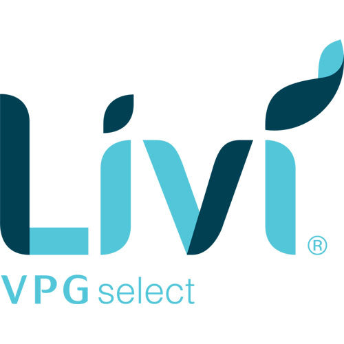 Image of Livi® VPG Select Hard Wound Roll Towel, 1-Ply, 8" x 800 ft, White, 6/Carton