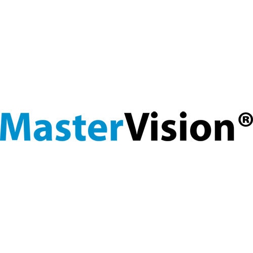 Image of MasterVision® Revolver Easel, Vertical Orientation, 35.4" x 47.2", White Surface, Satin Aluminum Frame