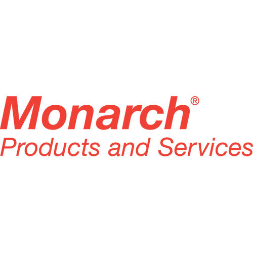 Image of Monarch® Plastic "Thank You - Have a Nice Day" Shopping Bags, Cut-Out Handles, 11.5" x 6.5" x 22", White/Red, 250/Box