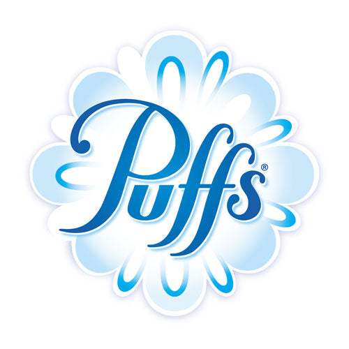 Image of Puffs® Ultra Soft Facial Tissue, 2-Ply, White, 124 Sheets/Box, 6 Boxes/Pack, 4 Packs/Carton