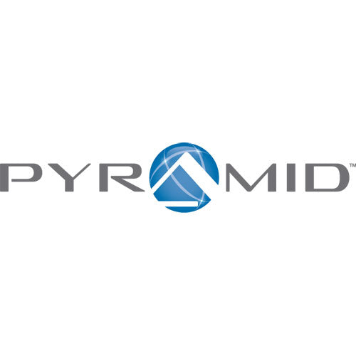 Image of Pyramid Technologies Time Card Rack, 10 Pockets, Plastic, Light Gray