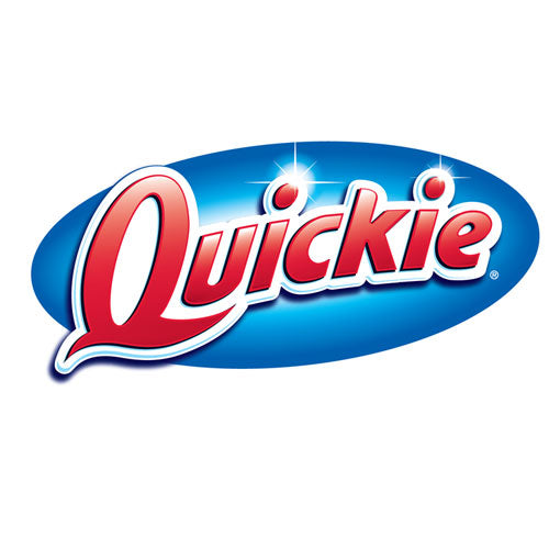 Image of Quickie® Plastic Toilet Plunger And Caddy With Microban, 16" Plastic Handle, 6.5" Dia, White/taupe