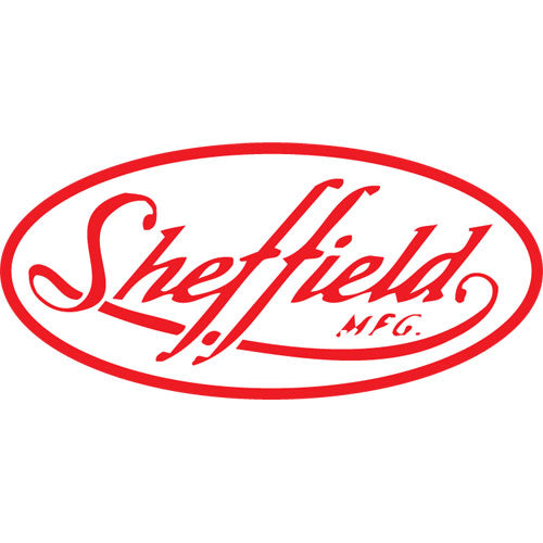 Image of Sheffield Quick Change Lock Back Utility Knife, 1.25" Blade, 3.5" Aluminum Handle, Red