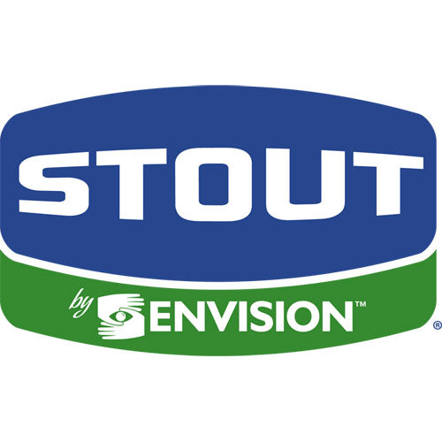 Image of Stout® by Envision Ecosafe-6400 Bags, 48 Gal, 0.85 Mil, 42" X 48", Green, 40/box