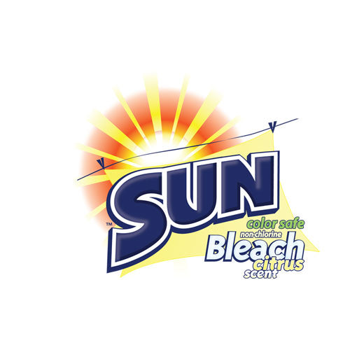 Image of SUN® Color Safe Powder Bleach, Vend Pack, 1 Load Box, 100/carton