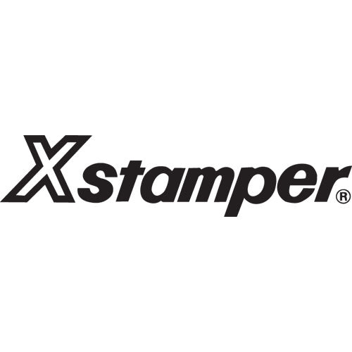Image of Xstamper® Specialty Stamp, Smiley Face, 0.63 dia, Red