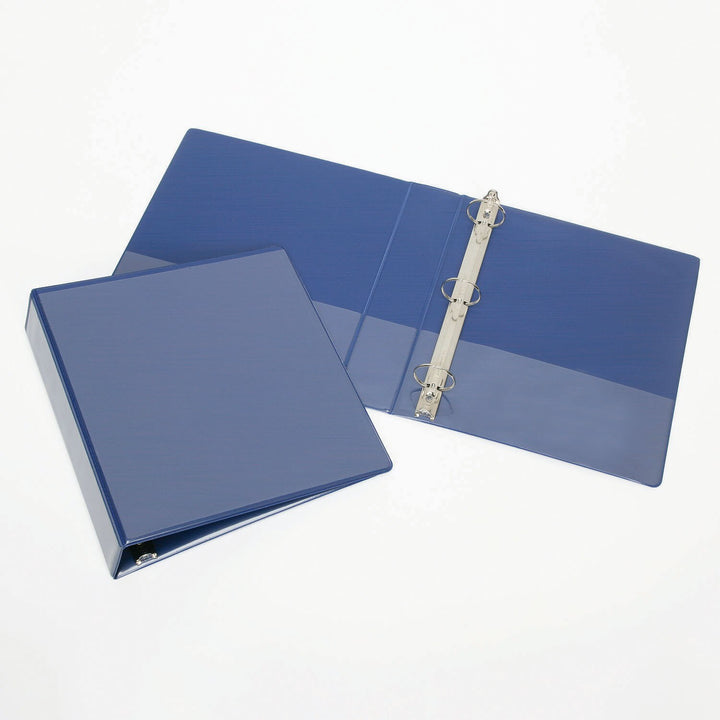 Image of Round Ring View Binder, Black, 1" Capacity