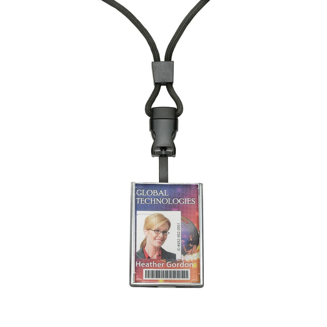 Image of Smart Card Holder, w/Cord Style Lanyard