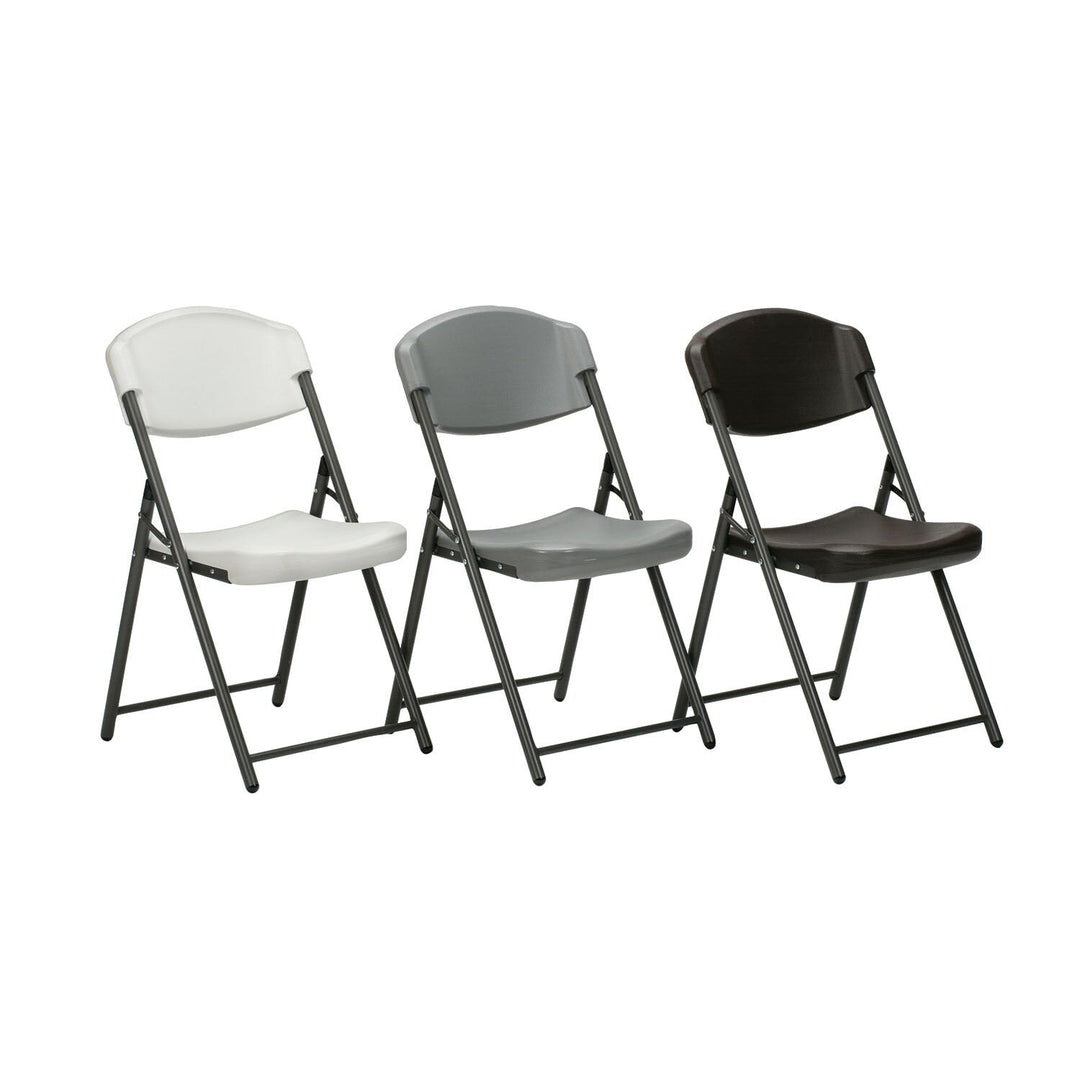 Image of Skilcraft Folding Chair, Platinum